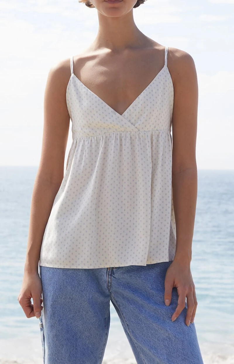 John Galt Floral Edith Tank Top