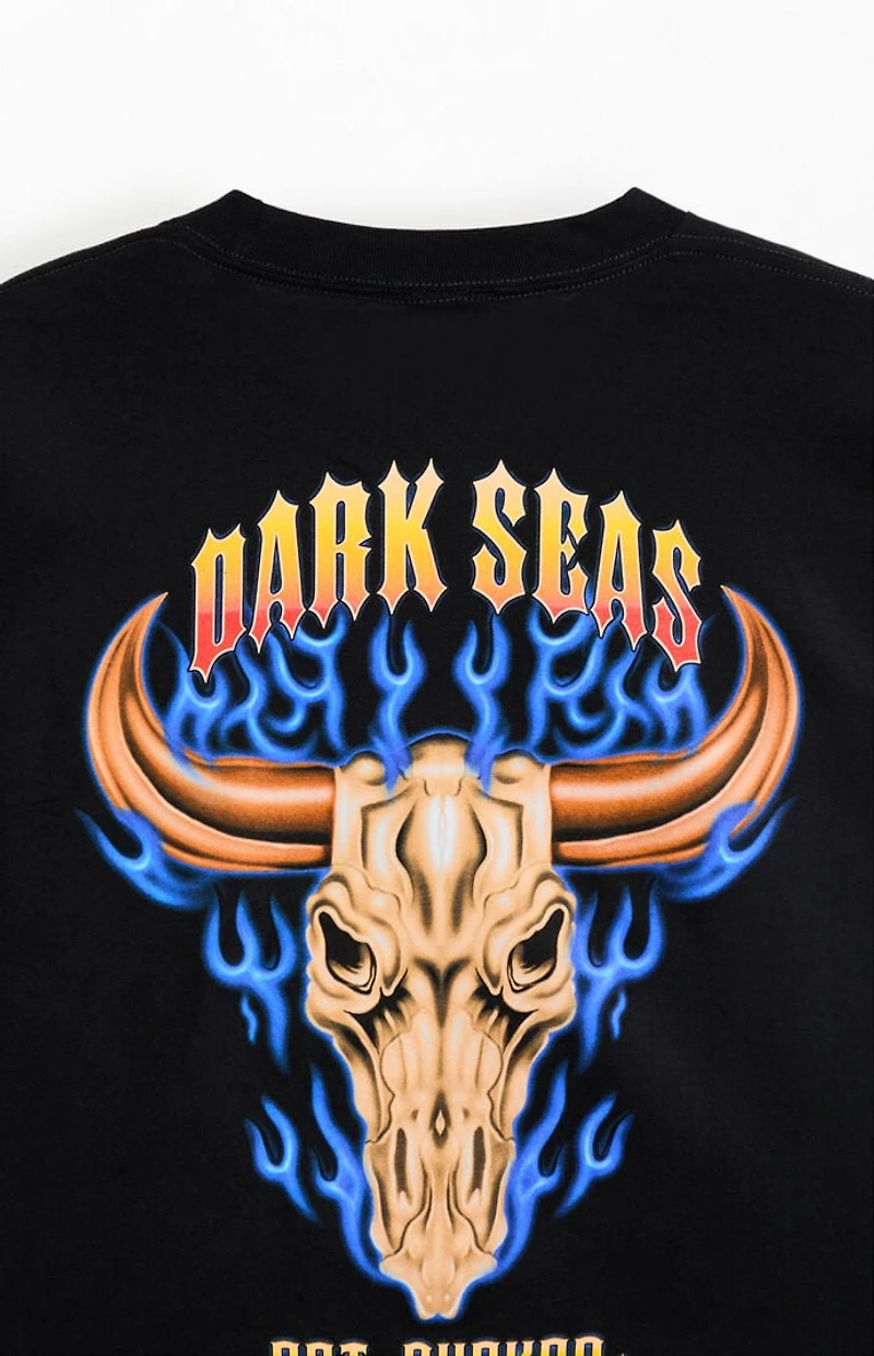 Dark Seas Get Bucked Long Sleeve T-Shirt
