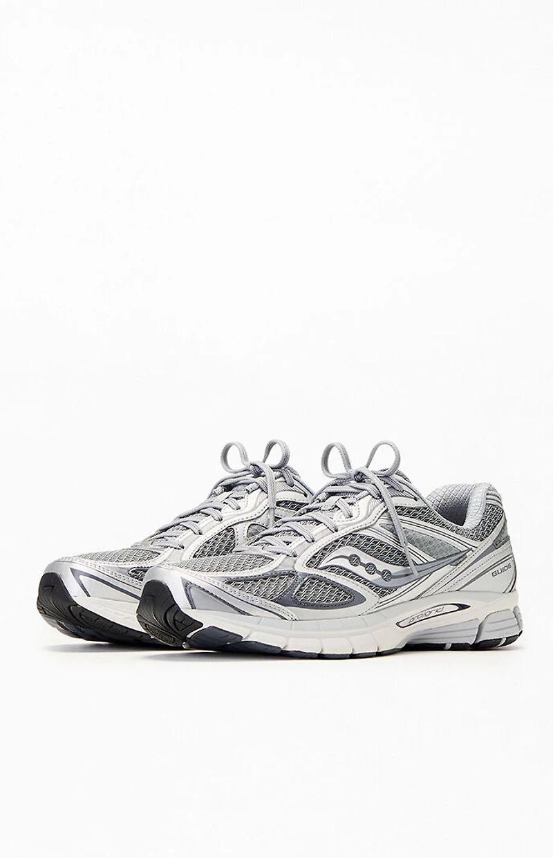 Saucony Gray ProGrid Guide 7 Shoes