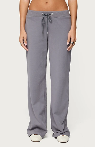 Edikted Quinn Straight Leg Sweatpants