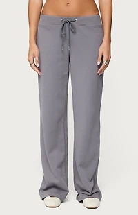 Edikted Quinn Straight Leg Sweatpants
