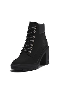 Timberland Women's Black Allington Heights Mid Lace-Up Boots