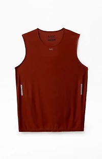 A.R.C. Active Burnt Orange Performance Tank Top