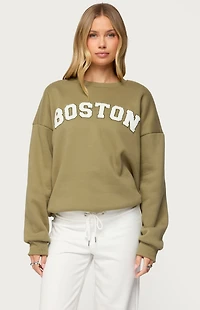 Edikted Boston Girl Sweatshirt