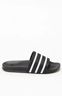 adidas Black & White Adilette CF Slides
