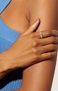 Ana Luisa Rope Pave Ring