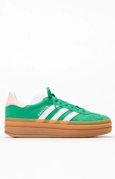 adidas Kids Green VL Court Bold Shoes