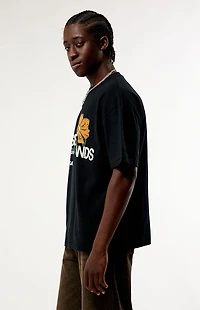 Pacsun x Outside Lands Black Poppy T-Shirt
