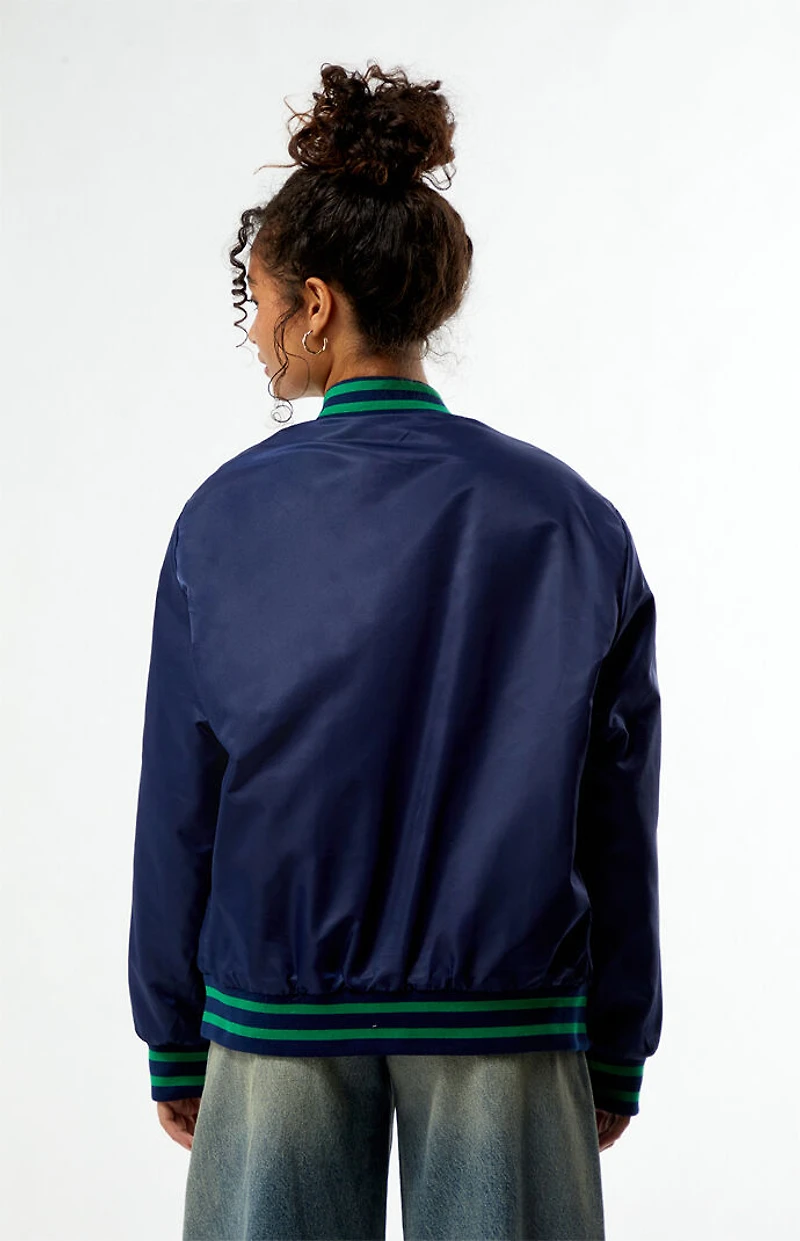 HYPE & VICE Notre Dame A-Game Varsity Bomber Jacket