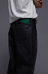 FIELD OF STUDY by Pacsun Dylan Baggy Jeans Black Shine