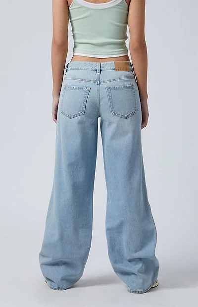 Pacsun Casey Low Rise Baggy Jeans Indigo