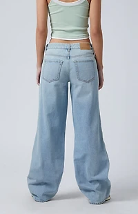 Pacsun Casey Low Rise Baggy Jeans Indigo