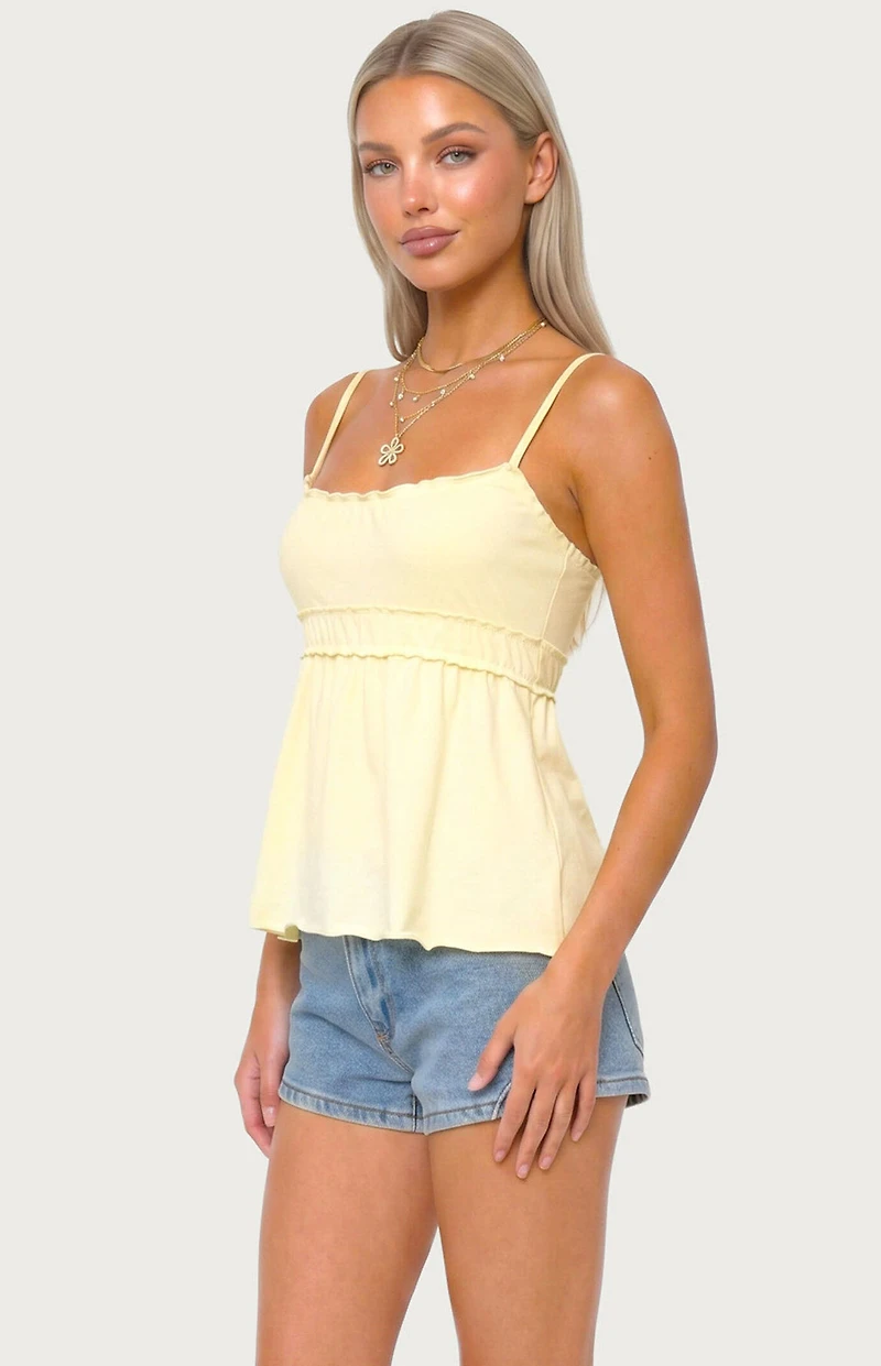 Edikted Zepher Lettuce Tank Top