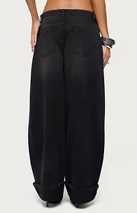 Edikted Kella Low Rise Baggy Jeans