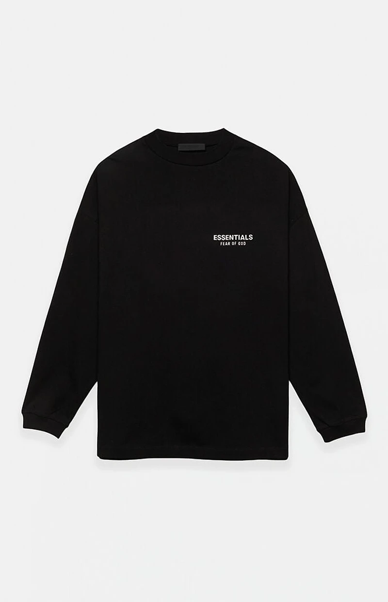 Fear of God ESSENTIALS Black Long Sleeve T-Shirt