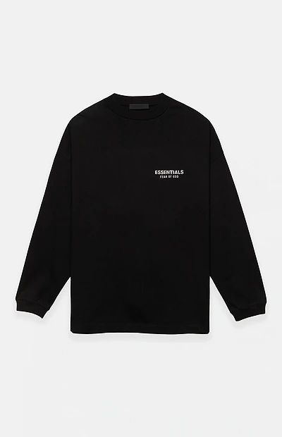 Fear of God ESSENTIALS Black Long Sleeve T-Shirt