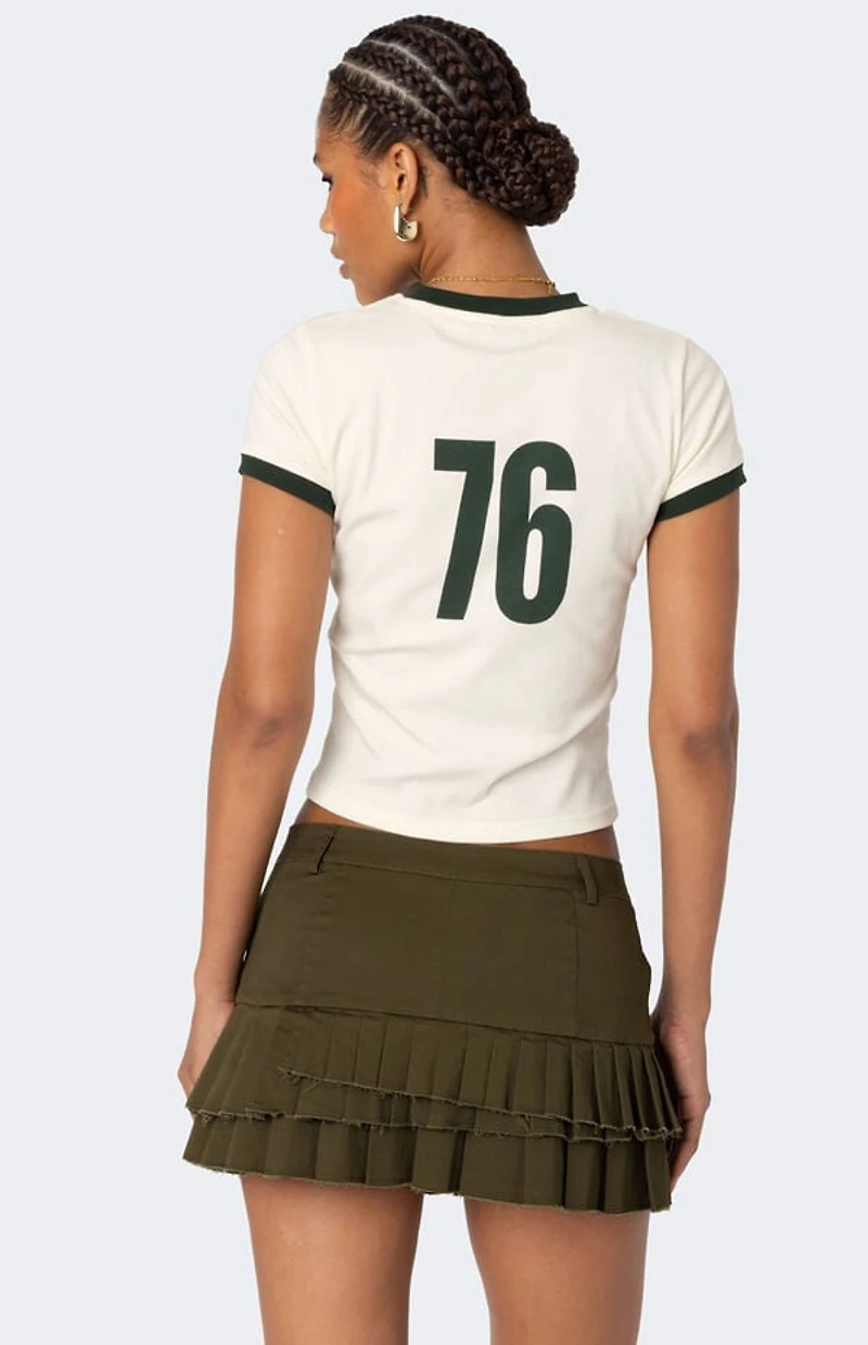 Edikted Kyoto Contrast T-Shirt