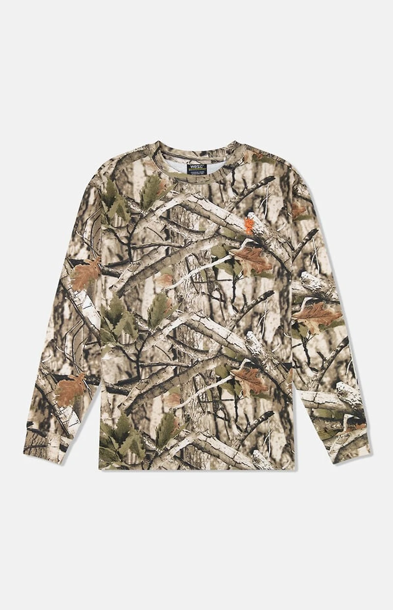 WeSC America Inc Thermal Forest Camo Long Sleeve T-Shirt