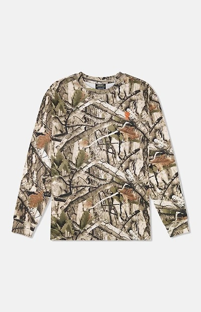 WeSC America Inc Thermal Forest Camo Long Sleeve T-Shirt