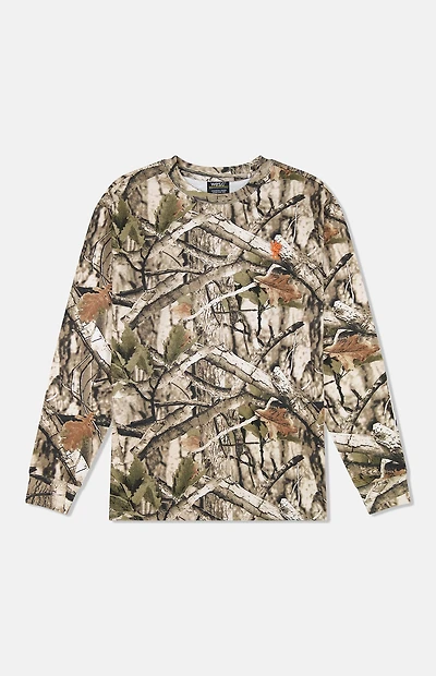 WeSC Thermal Forest Camo Long Sleeve T-Shirt