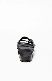 Birkenstock Women's Arizona Essentials Slide Sandal Black