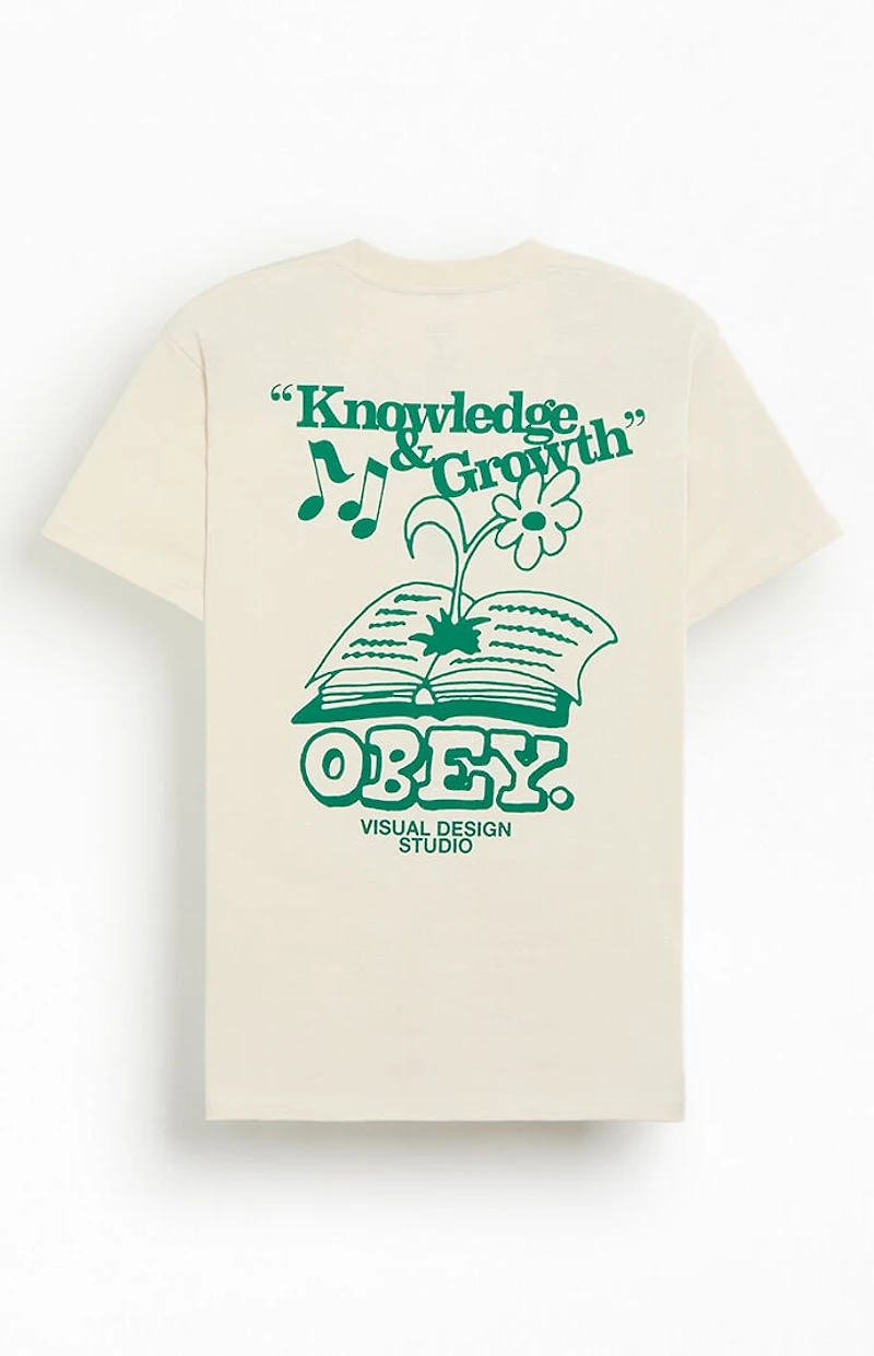 Obey Knowledge And Growth T-Shirt