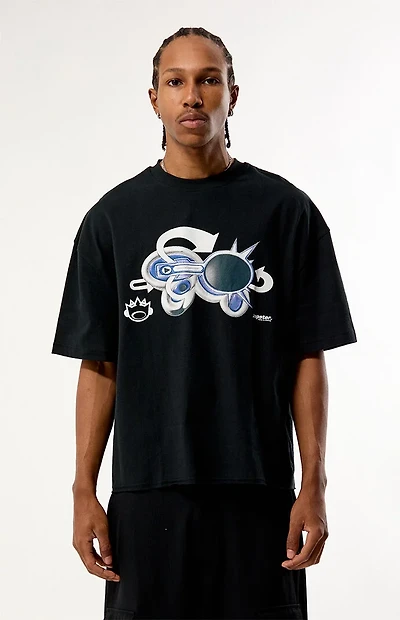 Pacsun Zapster Cropped Boxy T-Shirt