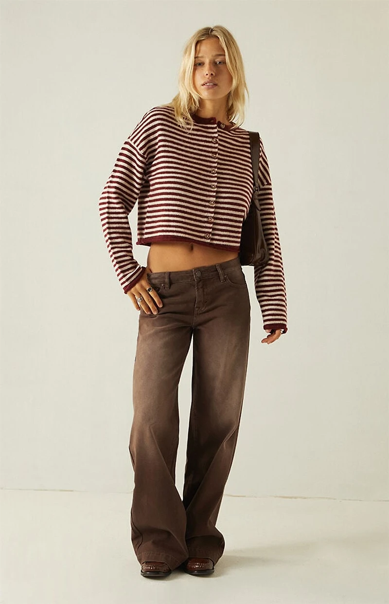 Your Favorite Georgia Rolled Button Front Cardigan