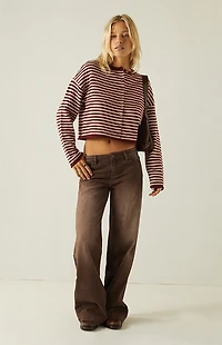 Your Favorite Georgia Rolled Button Front Cardigan