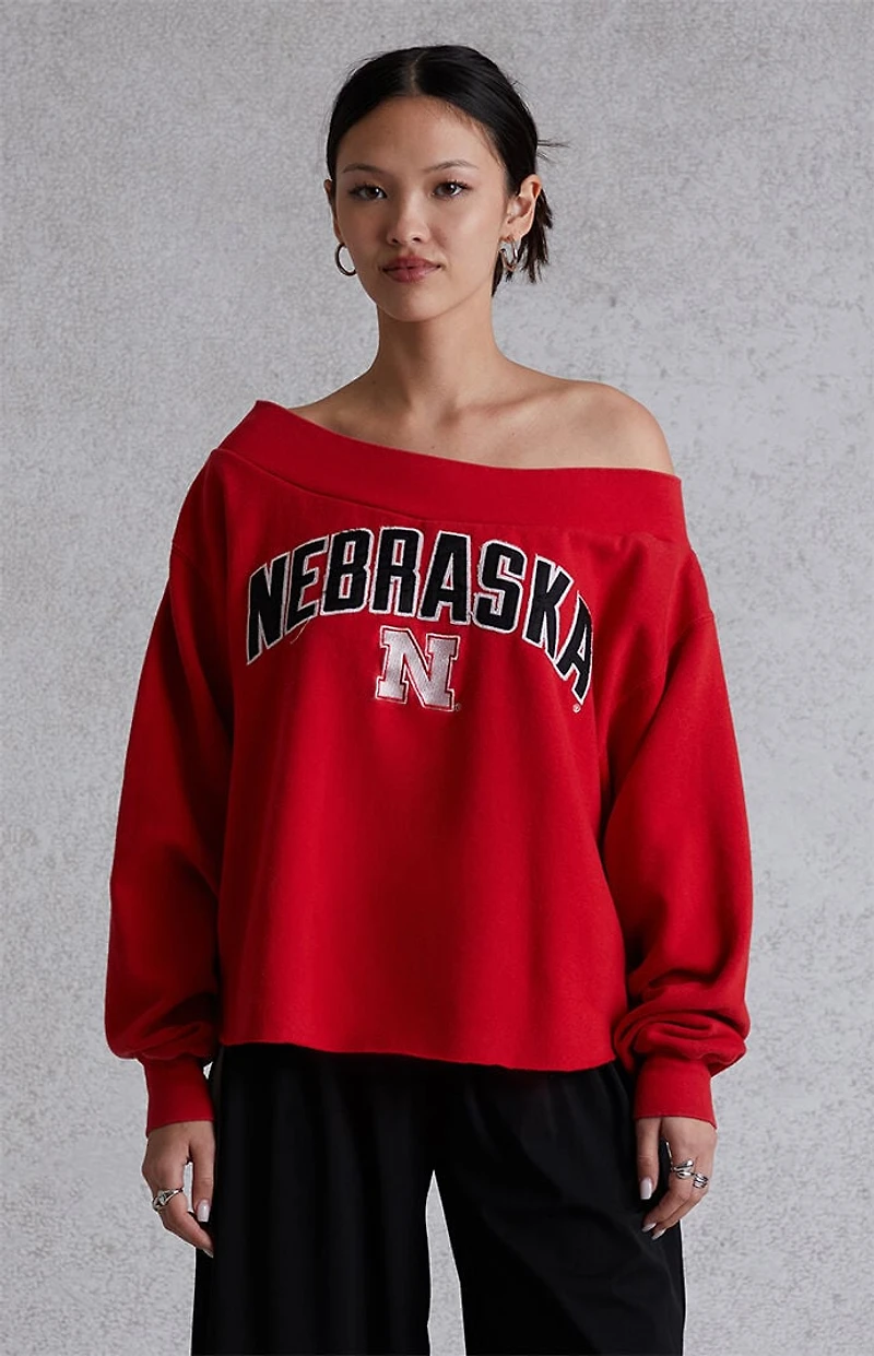 Modern Renewal Off-The-Shoulder Sweatshirt
