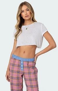 Edikted Seville Cropped T-Shirt