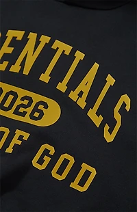 Fear of God ESSENTIALS Vintage Black Classic Fit Hoodie