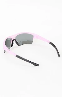 INDY Sunglasses x PacSun Pink Classic Sport Shield Sunglasses