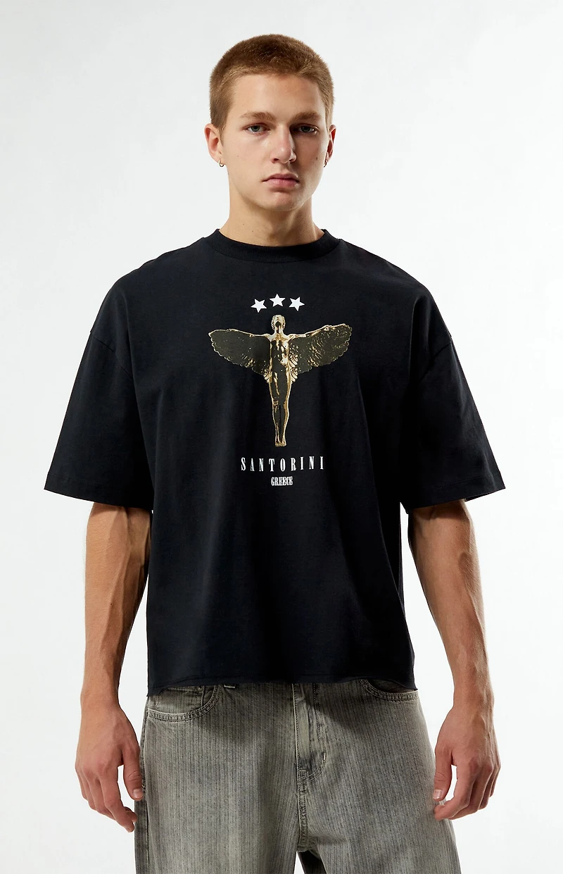 Pacsun Santorini Cropped Boxy T-Shirt