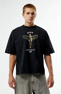 Pacsun Santorini Cropped Boxy T-Shirt