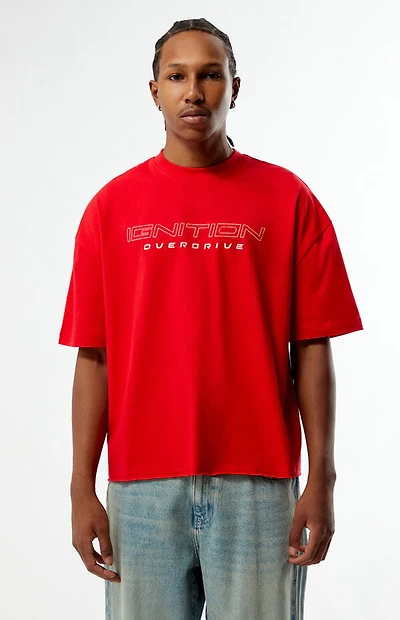 Pacsun Ignition Overdrive Cropped Boxy T-Shirt