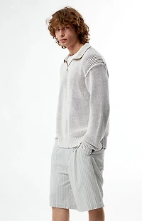 FIELD OF STUDY by Pacsun Sprayed Collared Sweater