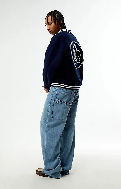 Pacsun Blake Extreme Baggy Jeans Medium Blue