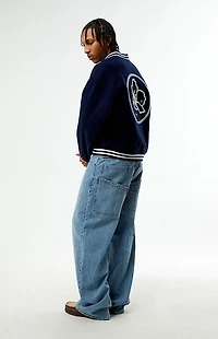 Pacsun Blake Extreme Baggy Jeans Medium Blue