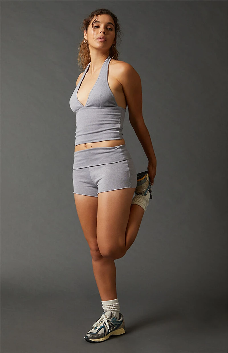 PAC 1980 Active Lounge Low Rise Fold-Over Shorts