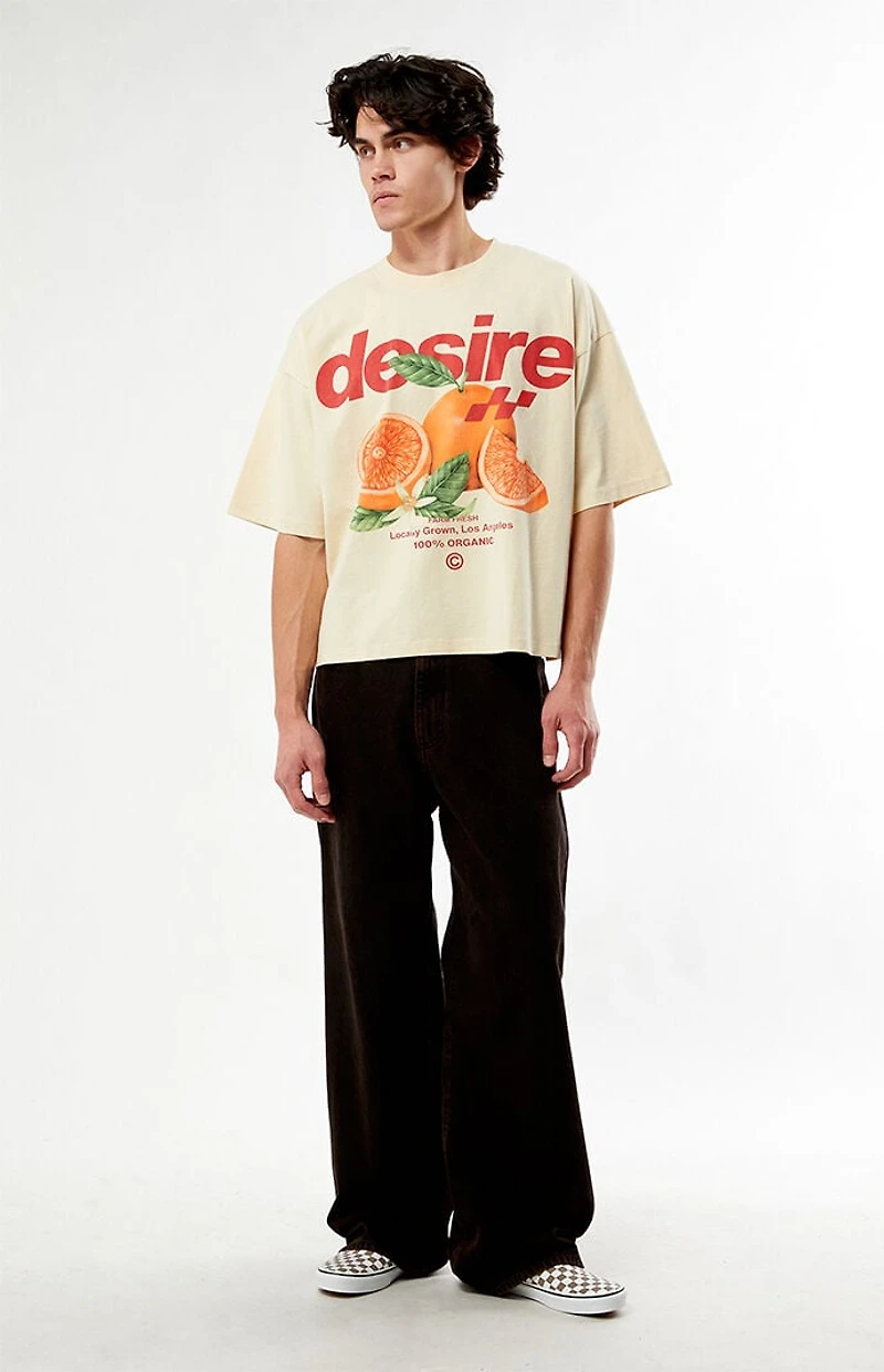 Pacsun Desire Cropped Boxy T-Shirt