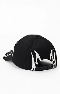 Pacsun Black Ascend Logo Snapback Hat