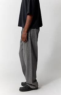 Pacsun Gray Straight Drawstring Pants