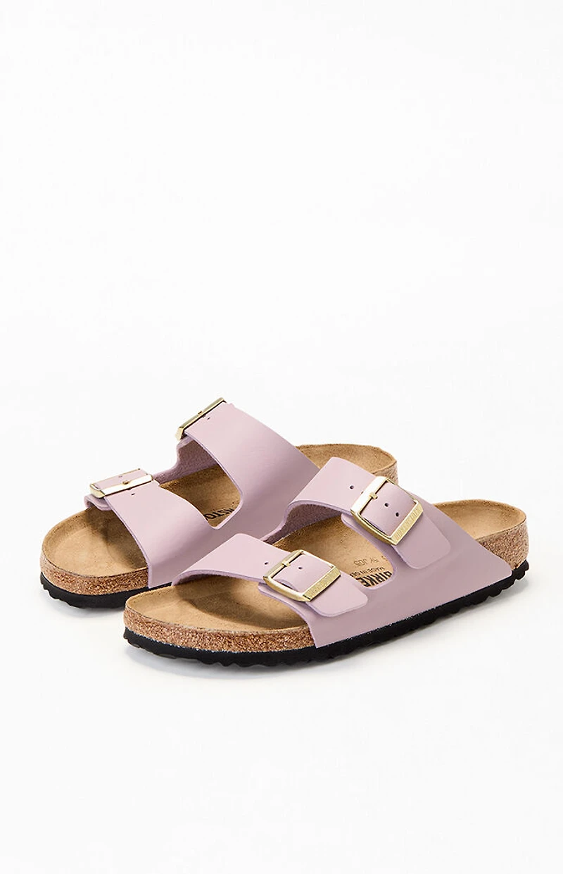 Birkenstock Women's Arizona Slide Sandal Faded Purple