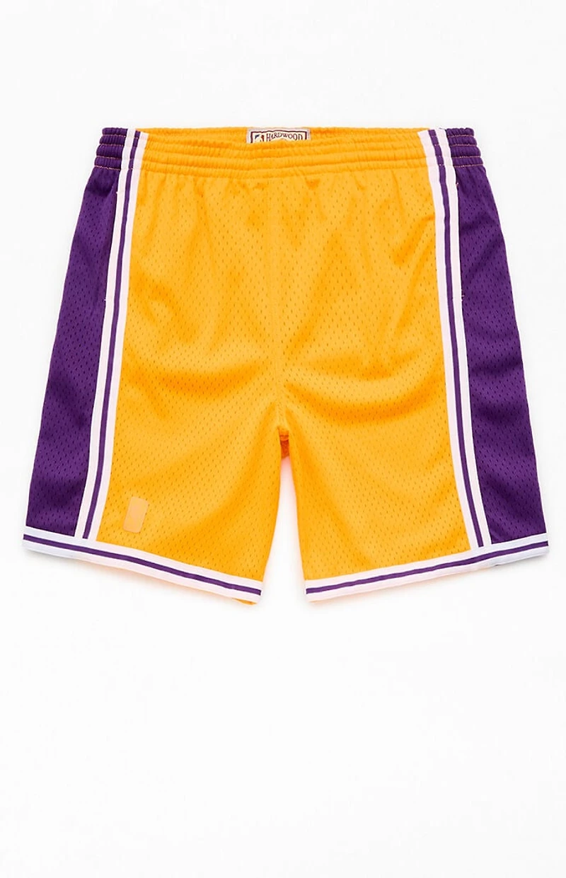 Mitchell & Ness Kids LA Lakers Mesh Basketball Shorts