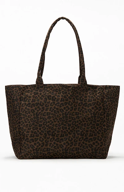 John Galt Leopard Tote Bag