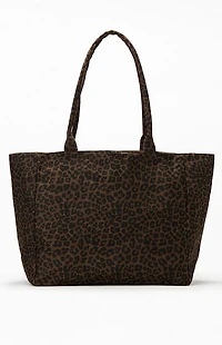 John Galt Leopard Tote Bag