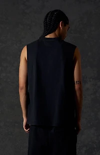 A.R.C. Black Standard Cut Off Muscle T-Shirt