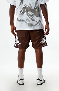 Civil Cyber Roses Mesh Basketball Shorts