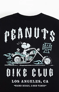 Riot Society Peanuts Bike Club T-Shirt
